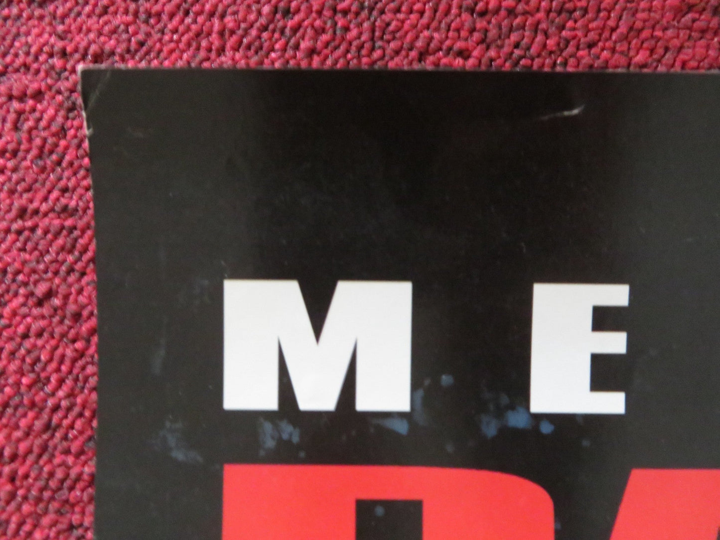 RANSOM VHS VIDEO POSTER MEL GIBSON RENE RUSSO 1996 Rendezvous Cinema Movie posters