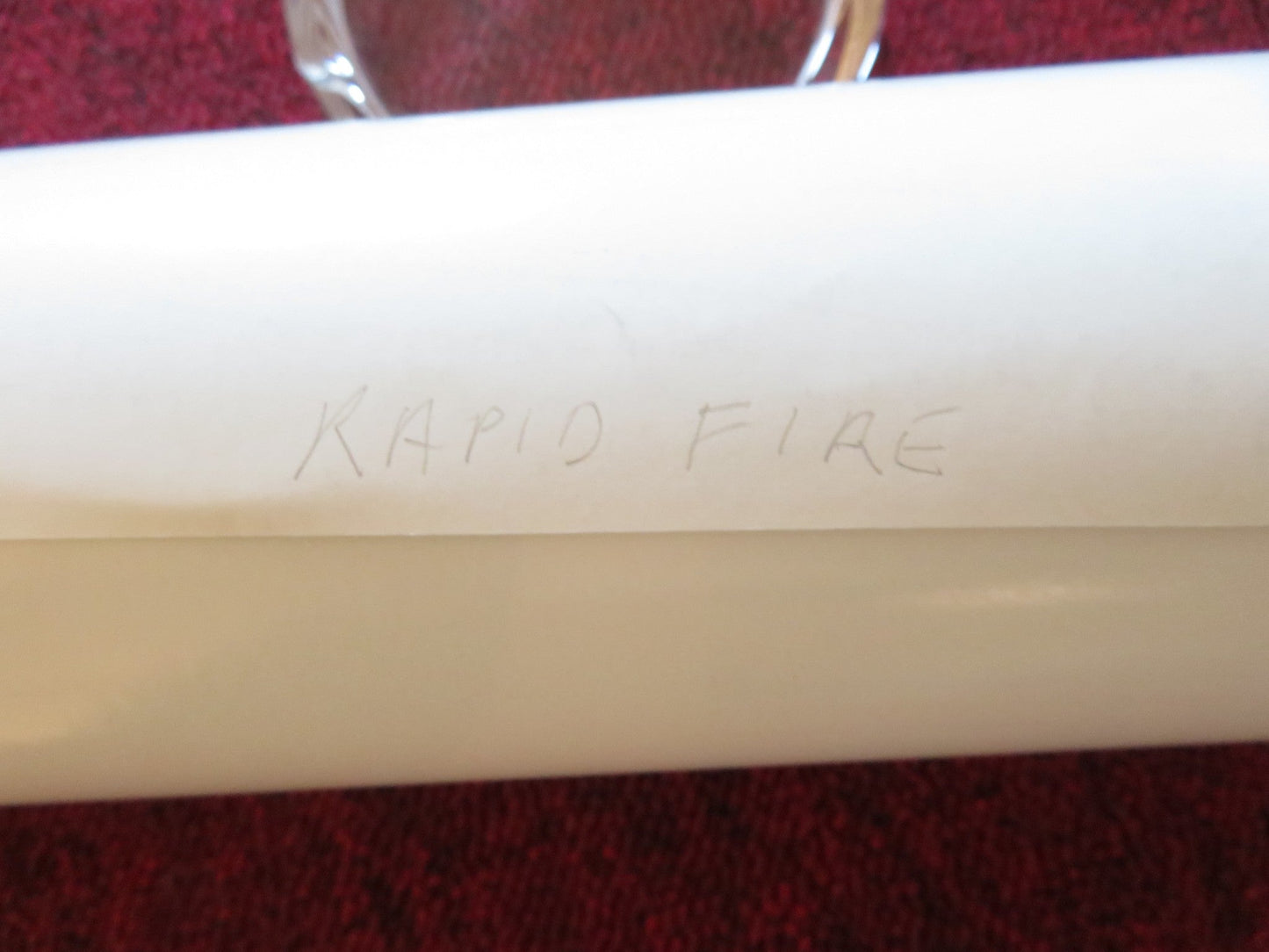 RAPID FIRE US ONE SHEET ROLLED POSTER BRANDON LEE POWER BOOTHE 1992 Rendezvous Cinema Movie posters