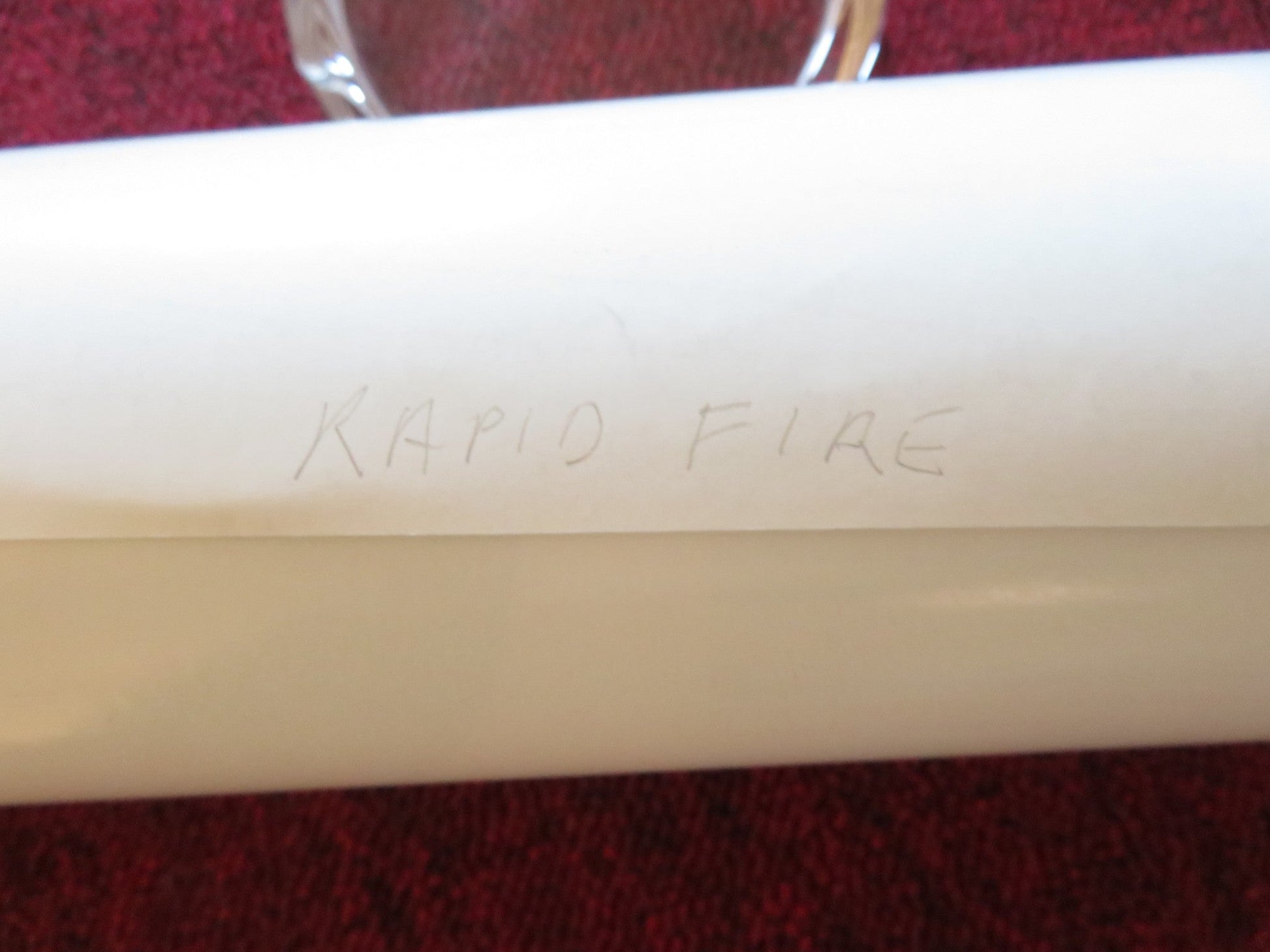 RAPID FIRE US ONE SHEET ROLLED POSTER BRANDON LEE POWER BOOTHE 1992 Rendezvous Cinema Movie posters