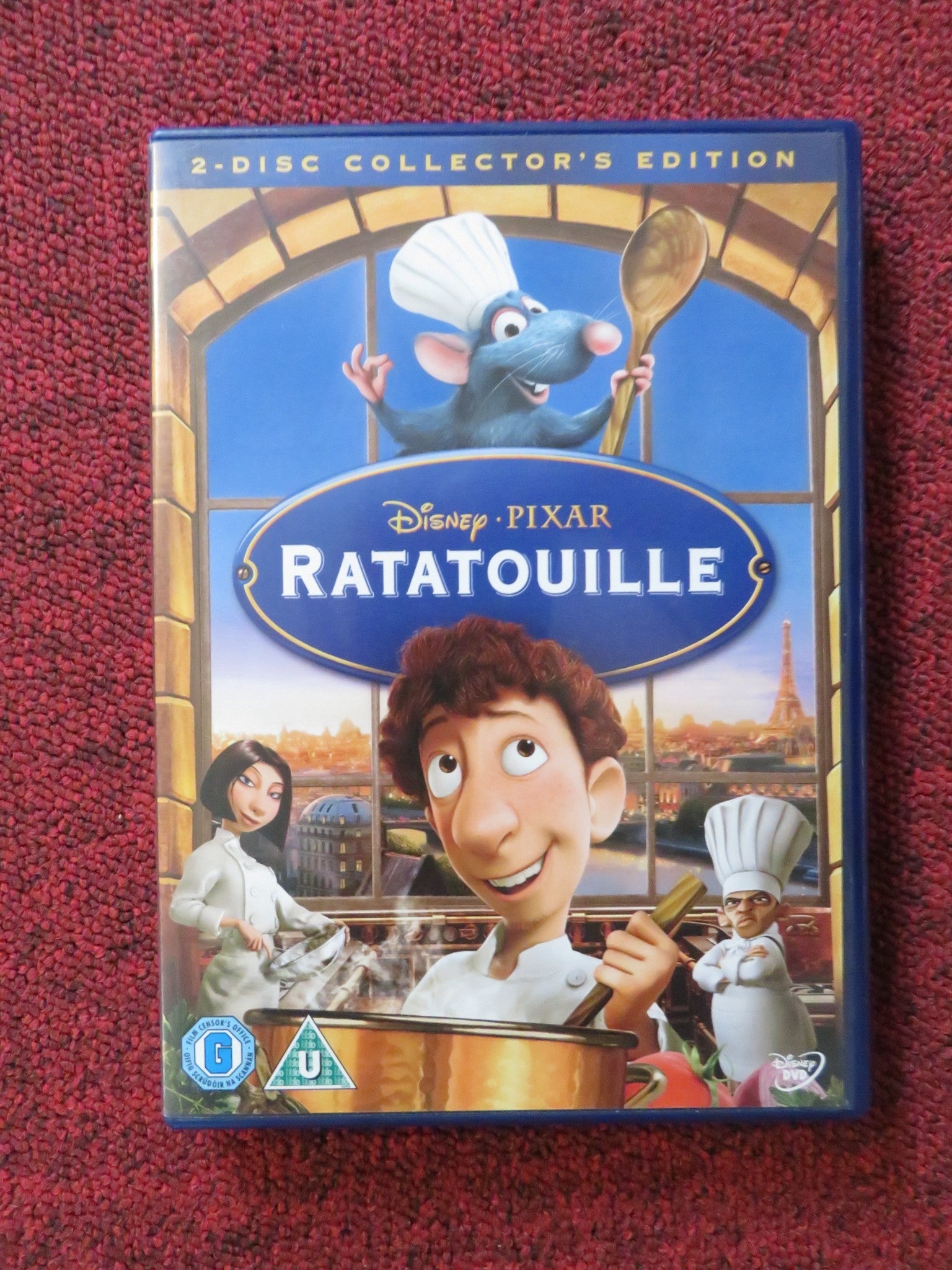 RATATOUILLE 2 - DISC COLLECTOR'S EDITION (DVD) DISNEY PATTON OSWALT 2007 REGION 2 Rendezvous Cinema Movie posters