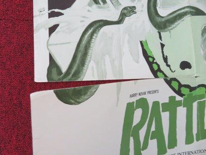 RATTLERS FOLDED US ONE SHEET POSTER SAM CHEW JR. ELISABETH CHAUVET 1976 Movie posters