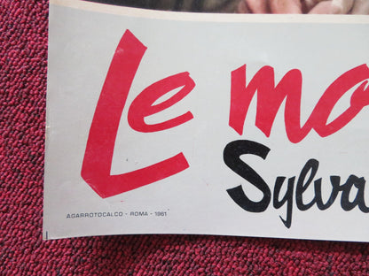 RAVISHING - A ITALIAN FOTOBUSTA POSTER ROBERT LAMOUREUX SYLVA KOSCINA 1960 Rendezvous Cinema Movie posters