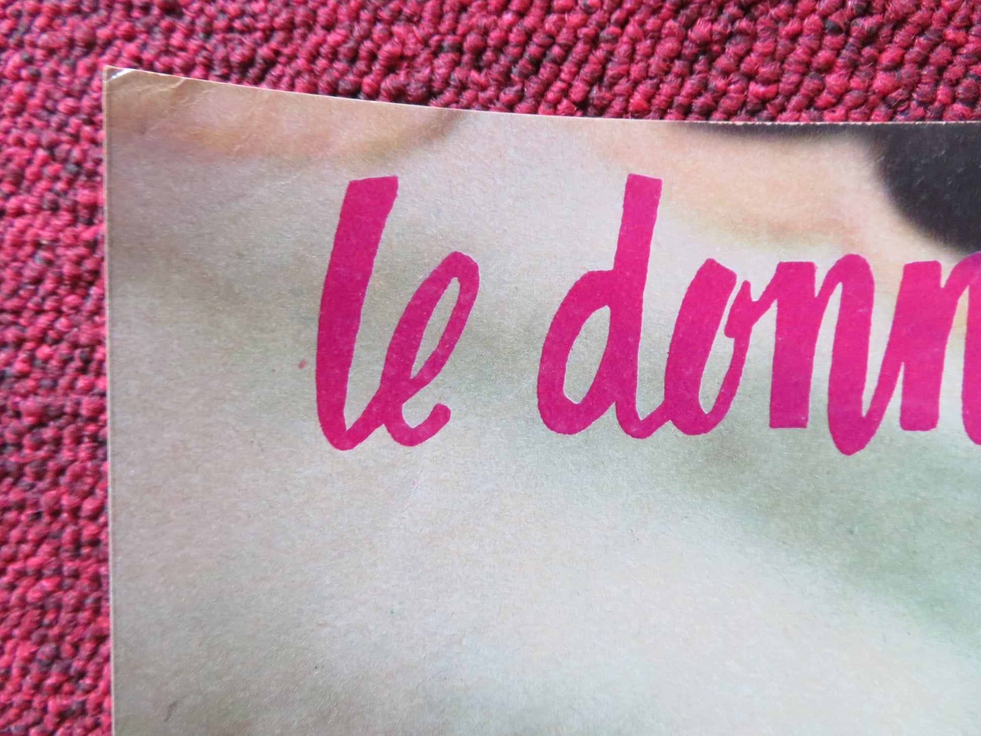 RAVISHING - A ITALIAN FOTOBUSTA POSTER ROBERT LAMOUREUX SYLVA KOSCINA 1960 Rendezvous Cinema Movie posters