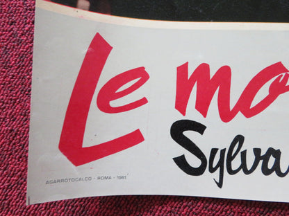 RAVISHING - C ITALIAN FOTOBUSTA POSTER ROBERT LAMOUREUX SYLVA KOSCINA 1960 Rendezvous Cinema Movie posters