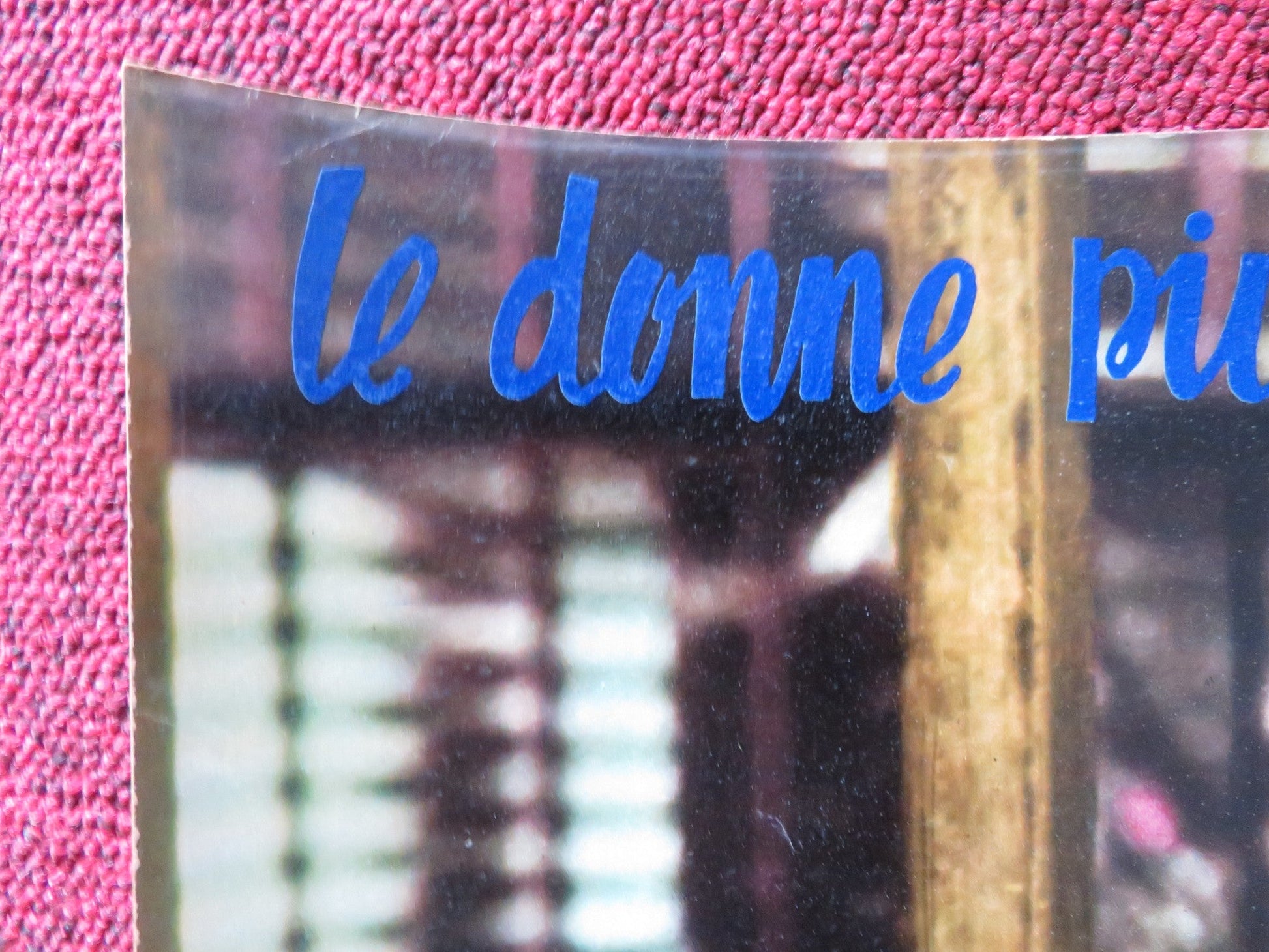 RAVISHING - E ITALIAN FOTOBUSTA POSTER ROBERT LAMOUREUX SYLVA KOSCINA 1960 Rendezvous Cinema Movie posters