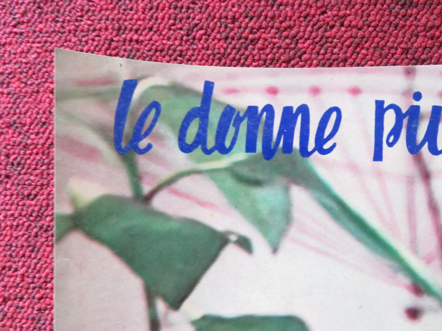 RAVISHING - F ITALIAN FOTOBUSTA POSTER ROBERT LAMOUREUX SYLVA KOSCINA 1960 Rendezvous Cinema Movie posters