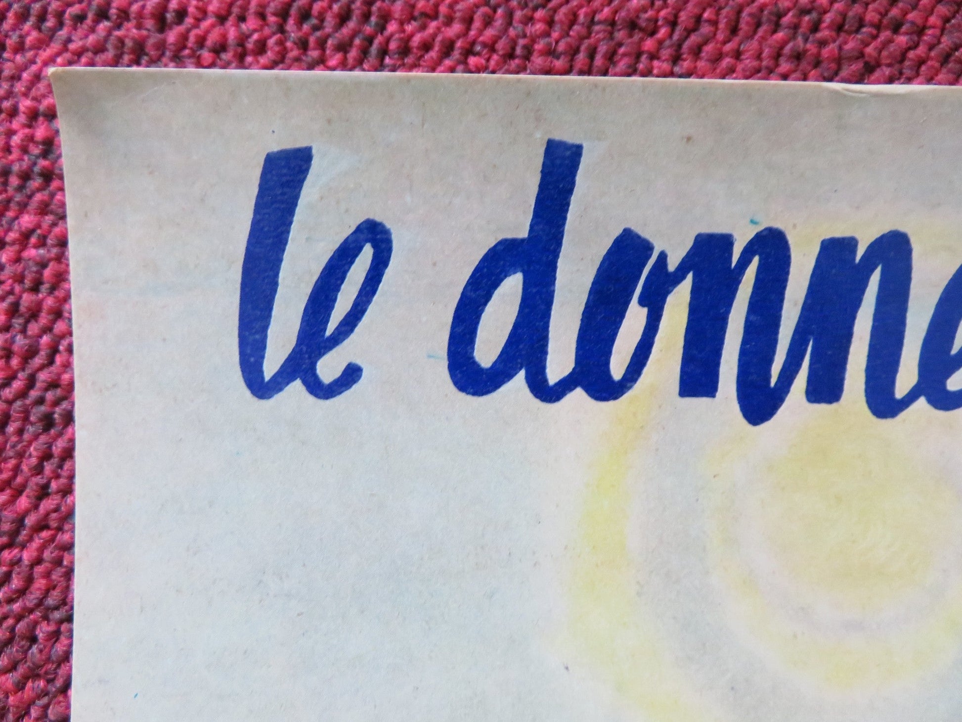 RAVISHING - G ITALIAN FOTOBUSTA POSTER ROBERT LAMOUREUX SYLVA KOSCINA 1960 Rendezvous Cinema Movie posters