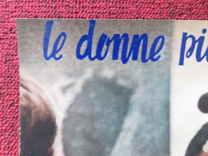 RAVISHING - H ITALIAN FOTOBUSTA POSTER ROBERT LAMOUREUX SYLVA KOSCINA 1960 Rendezvous Cinema Movie posters