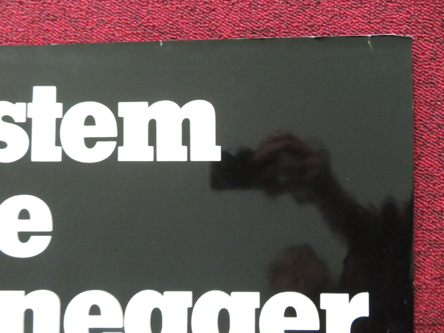 RAW DEAL FOLDED US ONE SHEET POSTER ARNOLD SCHWARZENEGGER 1986 Movie posters