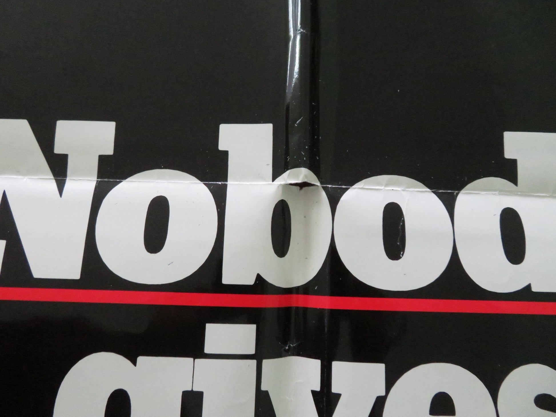 RAW DEAL FOLDED US ONE SHEET POSTER ARNOLD SCHWARZENEGGER 1986 Movie posters