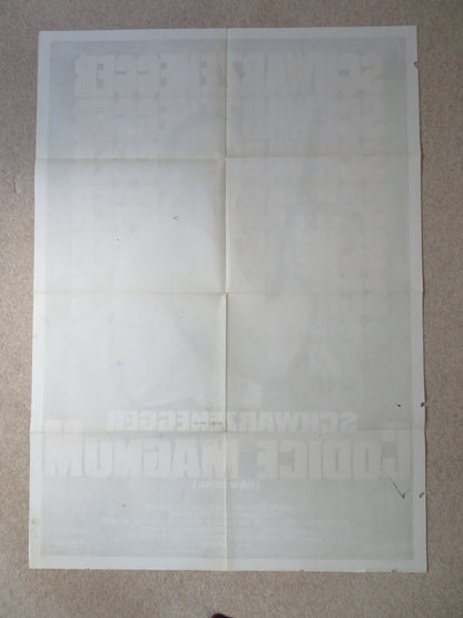 RAW DEAL ITALIAN 2 FOGLIO POSTER ARNOLD SWARZENEGGER ROBERT DAVI 1986 Rendezvous Cinema Movie posters