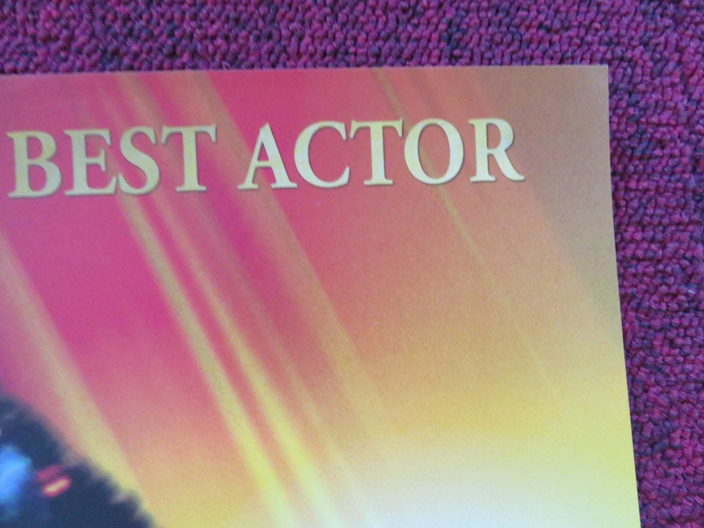 RAY DVD & VHS VIDEO POSTER JAMIE FOXX KERRY WASHINGTON 2004 Rendezvous Cinema Movie posters