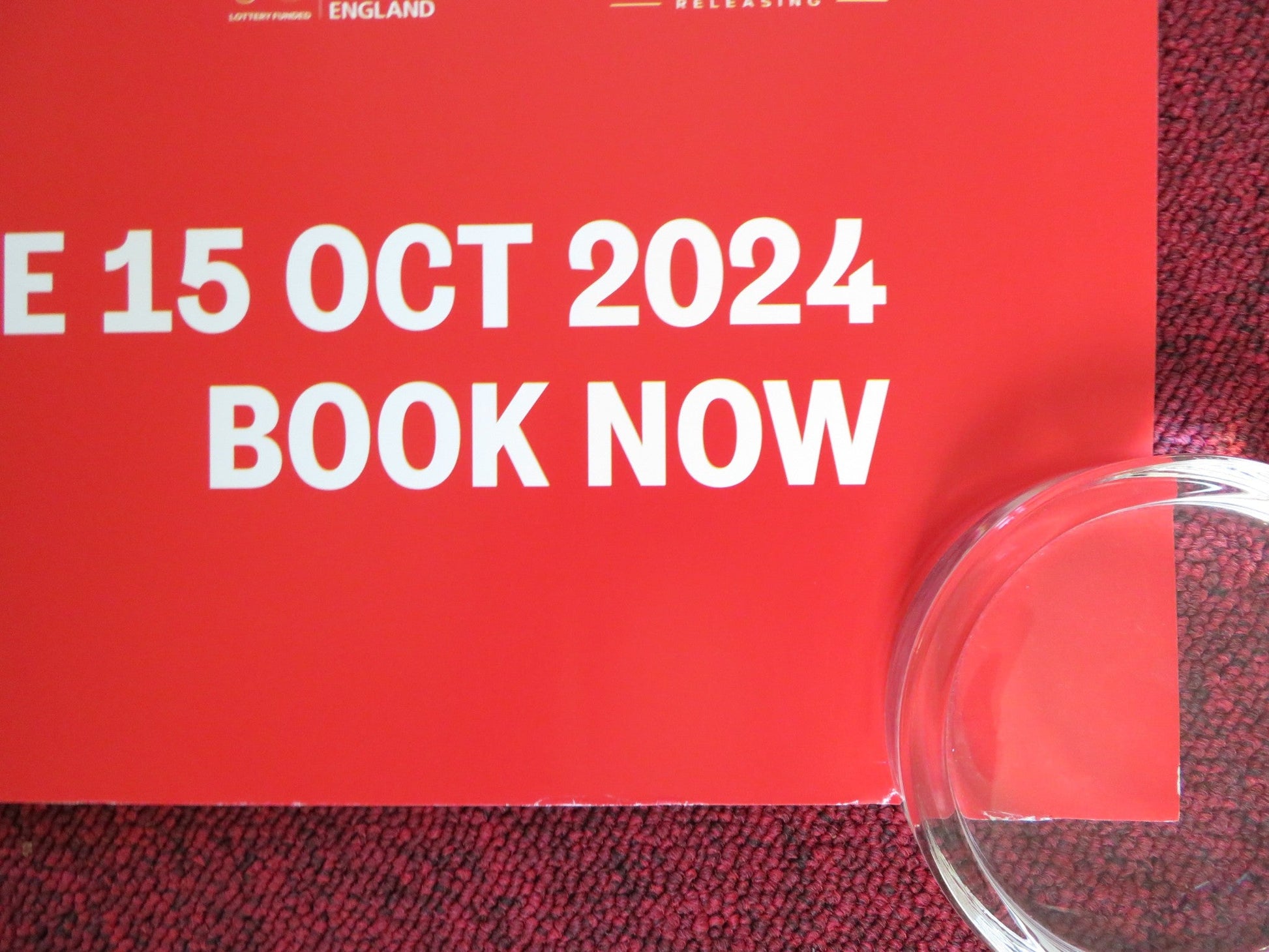 RB&O LIVE: ALICE'S ADVENTURES IN WONDERLAND UK QUAD ROLLED POSTER HAYWARD 2024 Rendezvous Cinema Movie posters