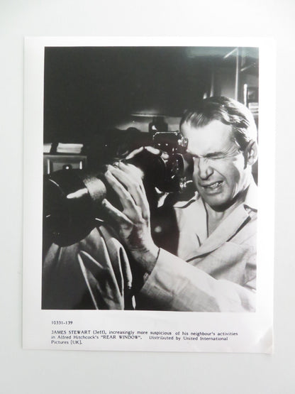 READ WINDOW MOVIE STILL PHOTO LOT OF 2 JAMES STEWART RAYMOND BURR R1983 Movie posters