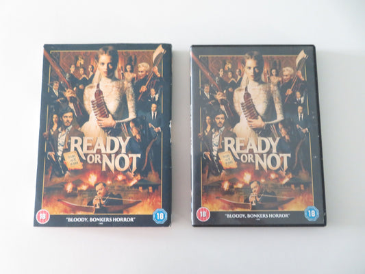 Ready or Not (DVD) Samara Weaving Adam Brody 2019 Region 2 Movie posters
