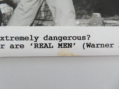 REAL MEN MOVIE STILL PHOTO JIM BELUSHI JOHN RITTER 1987 Movie posters