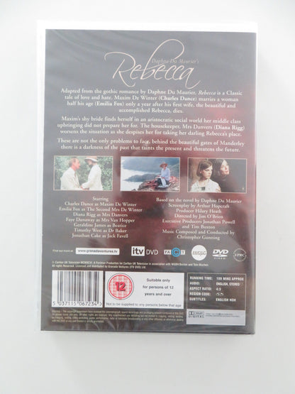 REBECCA (DVD) EMILIA FOX CHARLES DANCE 1997 REGION 2 Movie posters