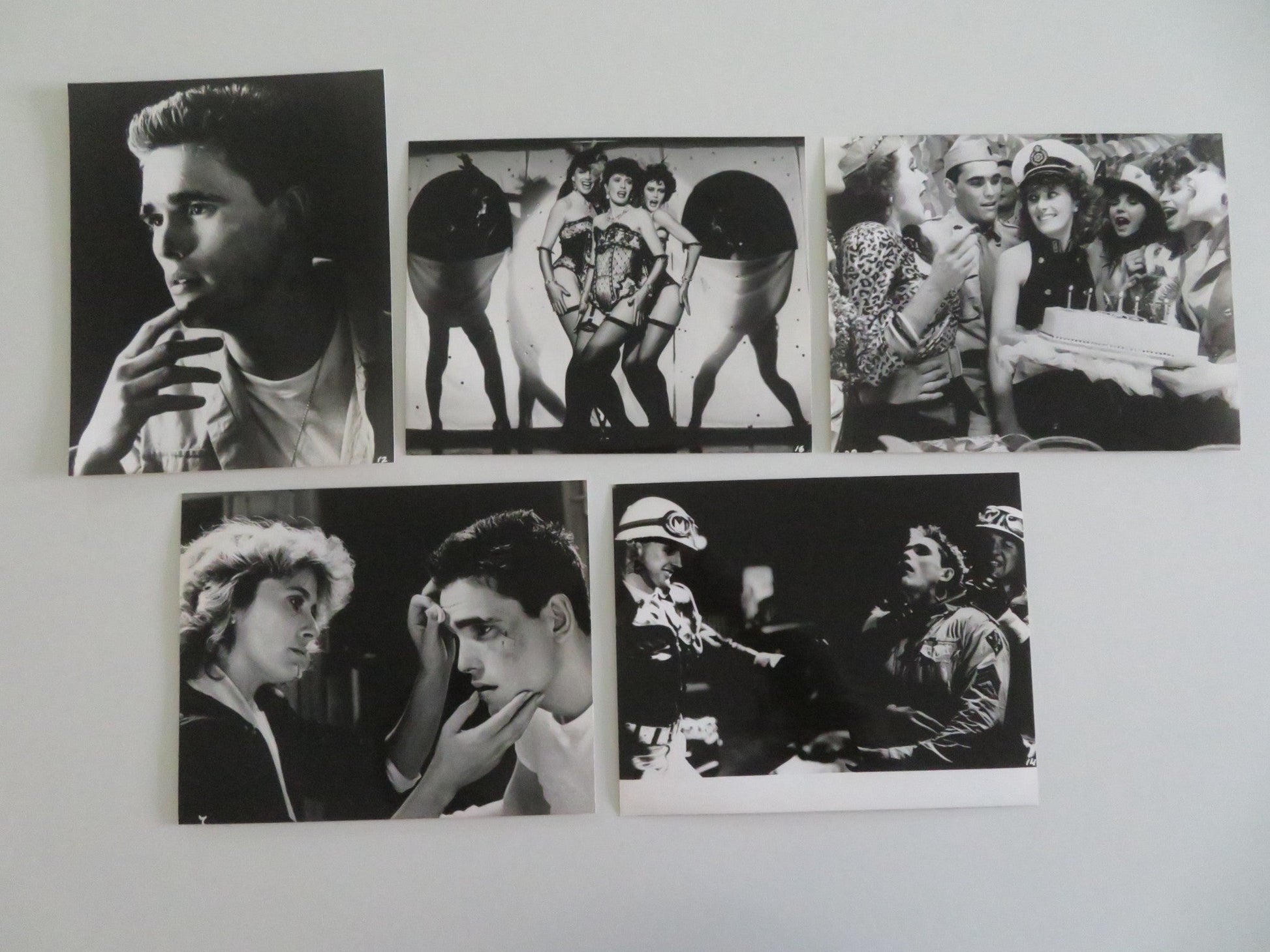 REBEL MOVIE STILL PHOTO LOT OF 5 MATT DILLON DEBRA BYRNE 1985 Movie posters