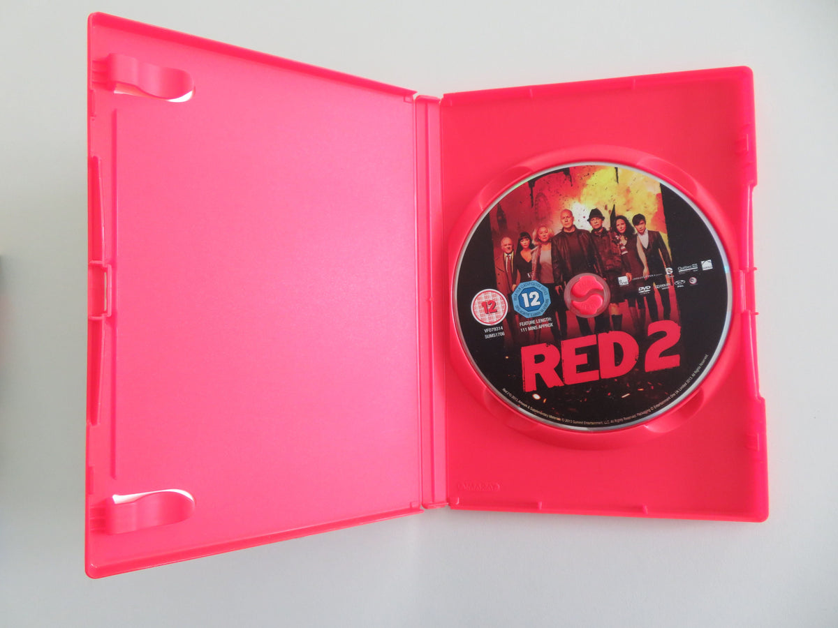 RED 2 (DVD) Bruce Willis John Malkovich 2013 Region 2 Movie posters
