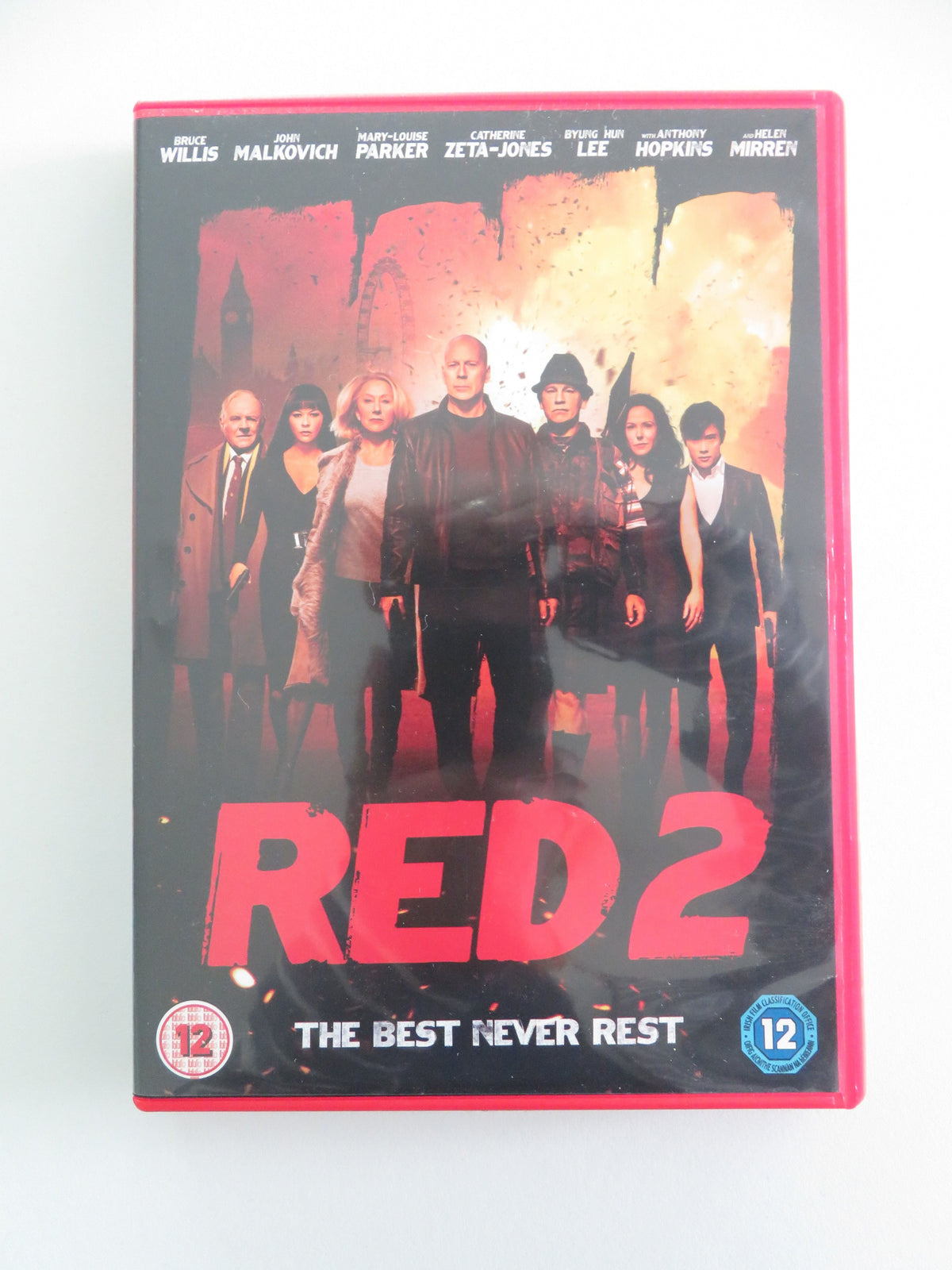 RED 2 (DVD) Bruce Willis John Malkovich 2013 Region 2 Movie posters