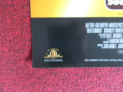 RED CORNER VHS POSTER POSTER RICHARD GERE BAI LING 1997 Rendezvous Cinema Movie posters