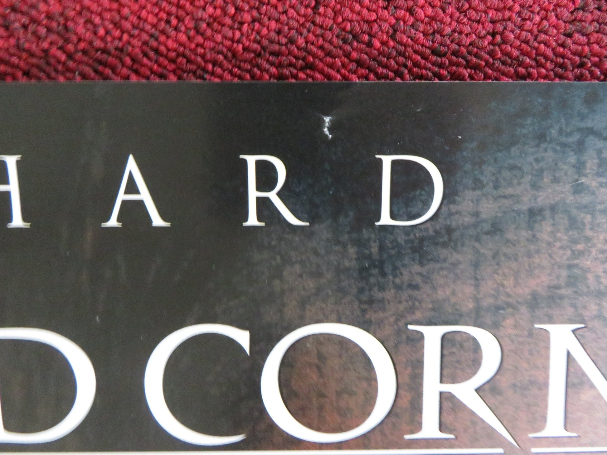 RED CORNER VHS POSTER POSTER RICHARD GERE BAI LING 1997 Rendezvous Cinema Movie posters