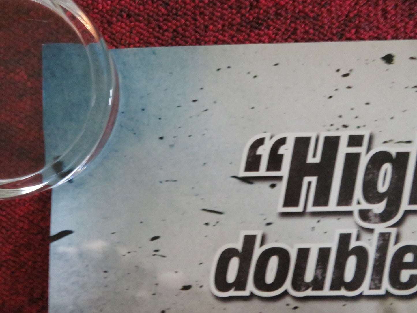 RED DAWN UK QUAD ROLLED POSTER CHRIS HEMSWORTH JOSH PECK 2012 Movie posters