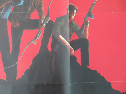 Red Dawn UK Quad Rolled Poster Patrick Swayze Jennifer Grey Charlie Sheen 1984 Movie posters