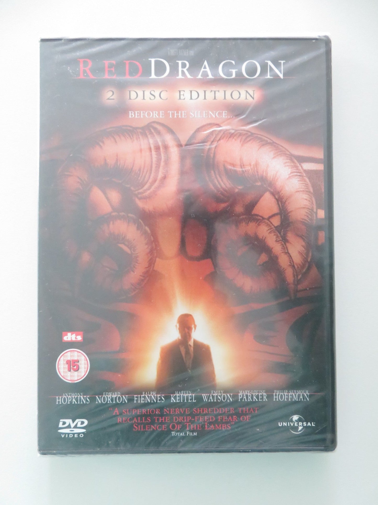 Red Dragon - 2 Disc Edition (DVD) Anthony Hopkins Edward Norton 2002 Region 2, 4 Movie posters