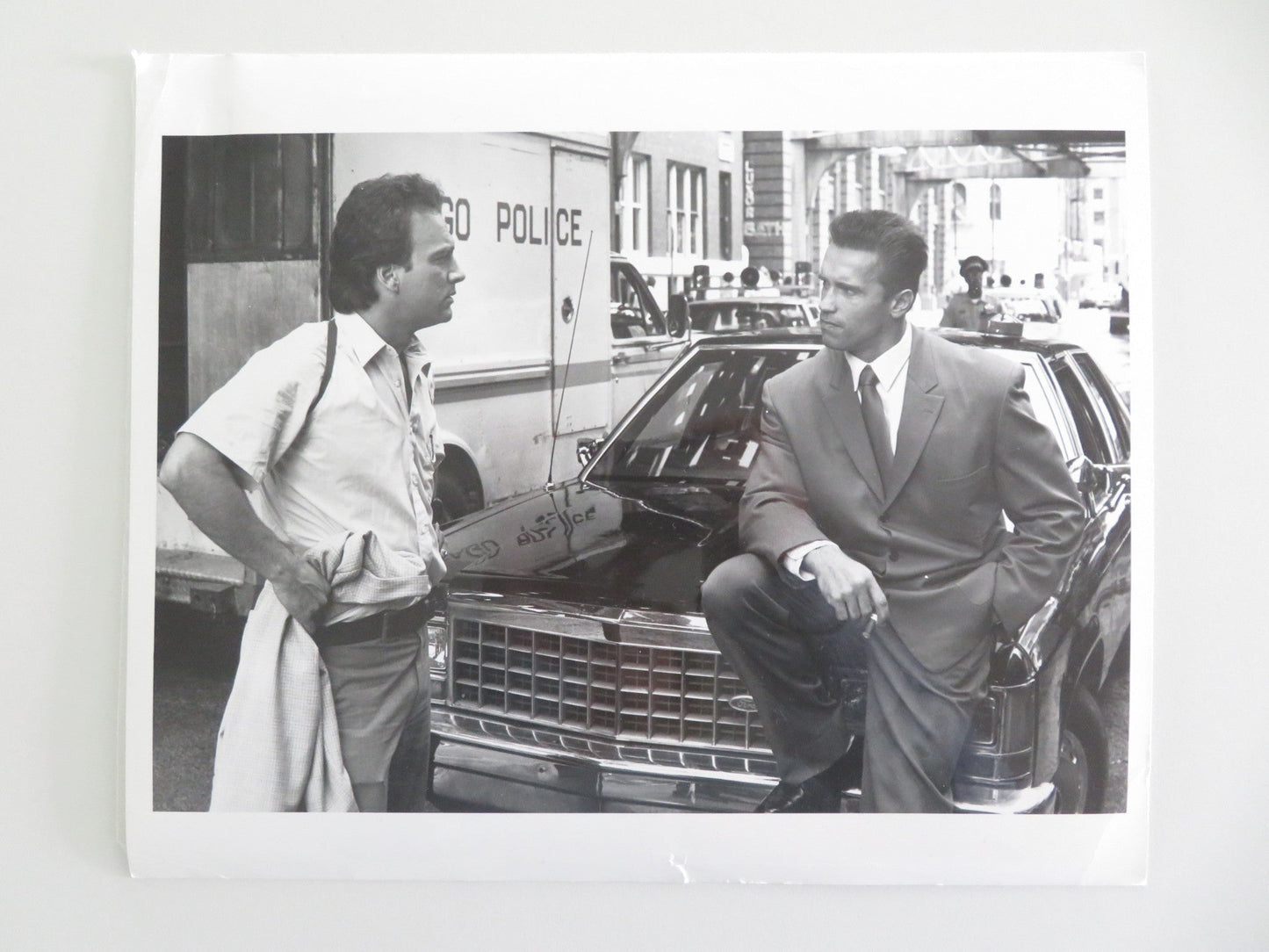Red Heat Movie Still Photo Lot Of 2 Arnold Schwarzenegger Jim Belushi 1988 Movie posters