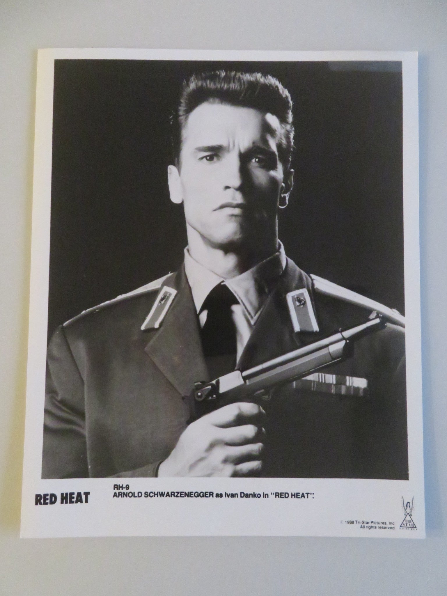 RED HEAT MOVIE STILL PHOTO LOT OF 8 ARNOLD SCHWARZENEGGER JIM BELUSHI 1988 - Rendezvous Cinema