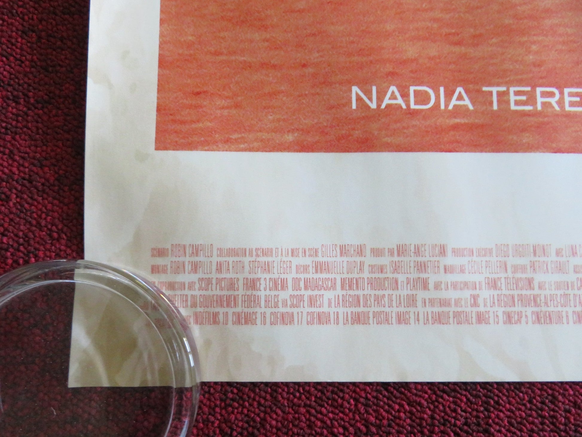 RED ISLAND UK QUAD ROLLED POSTER NADIA TERESZKIEWICZ QUIM GUTIERREZ 2023 Rendezvous Cinema Movie posters