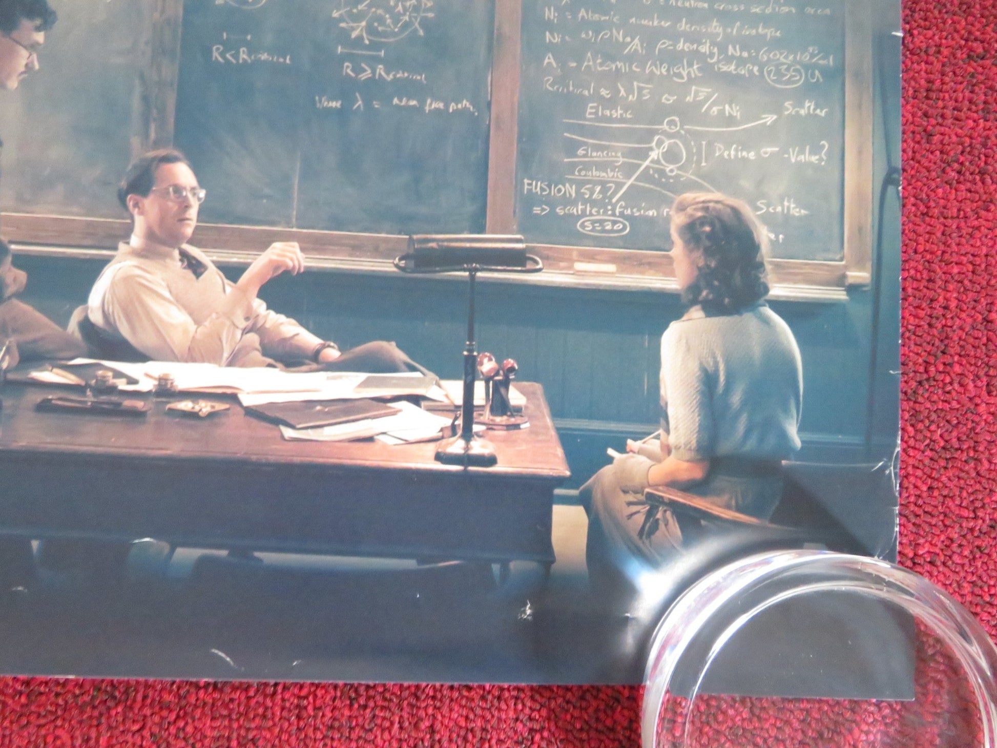 RED JOAN US ONE SHEET ROLLED POSTER JUDI DENCH NINA SOSANYA 2018 Rendezvous Cinema Movie posters