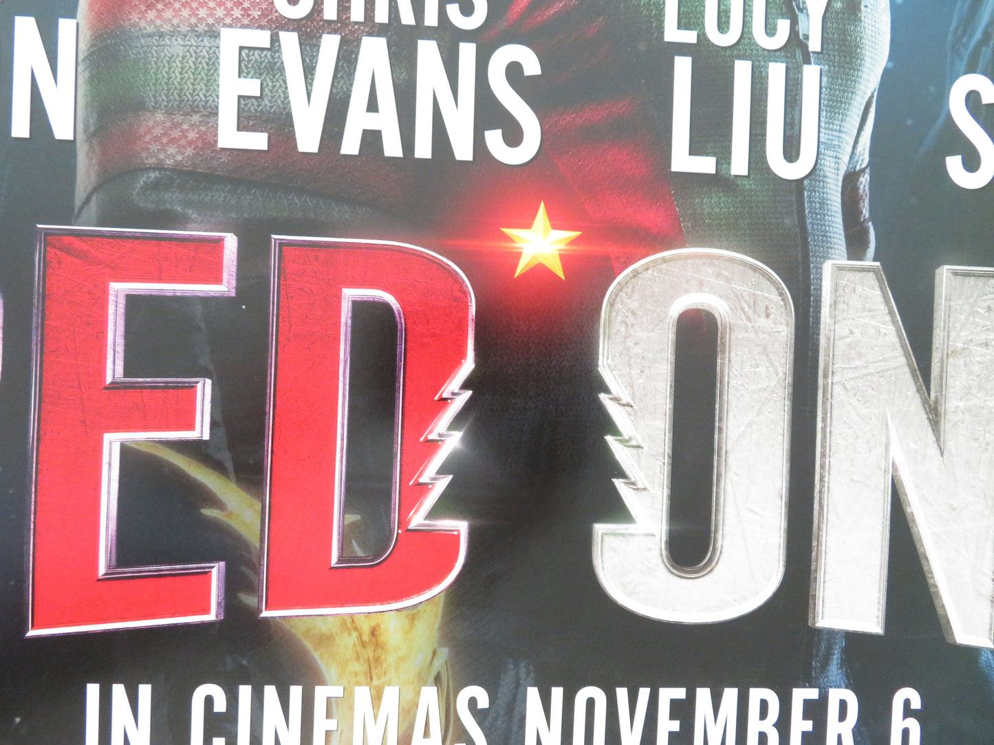 Red One US One Sheet Rolled Poster Dwayne Johnson Chris Evans 2024 Movie posters