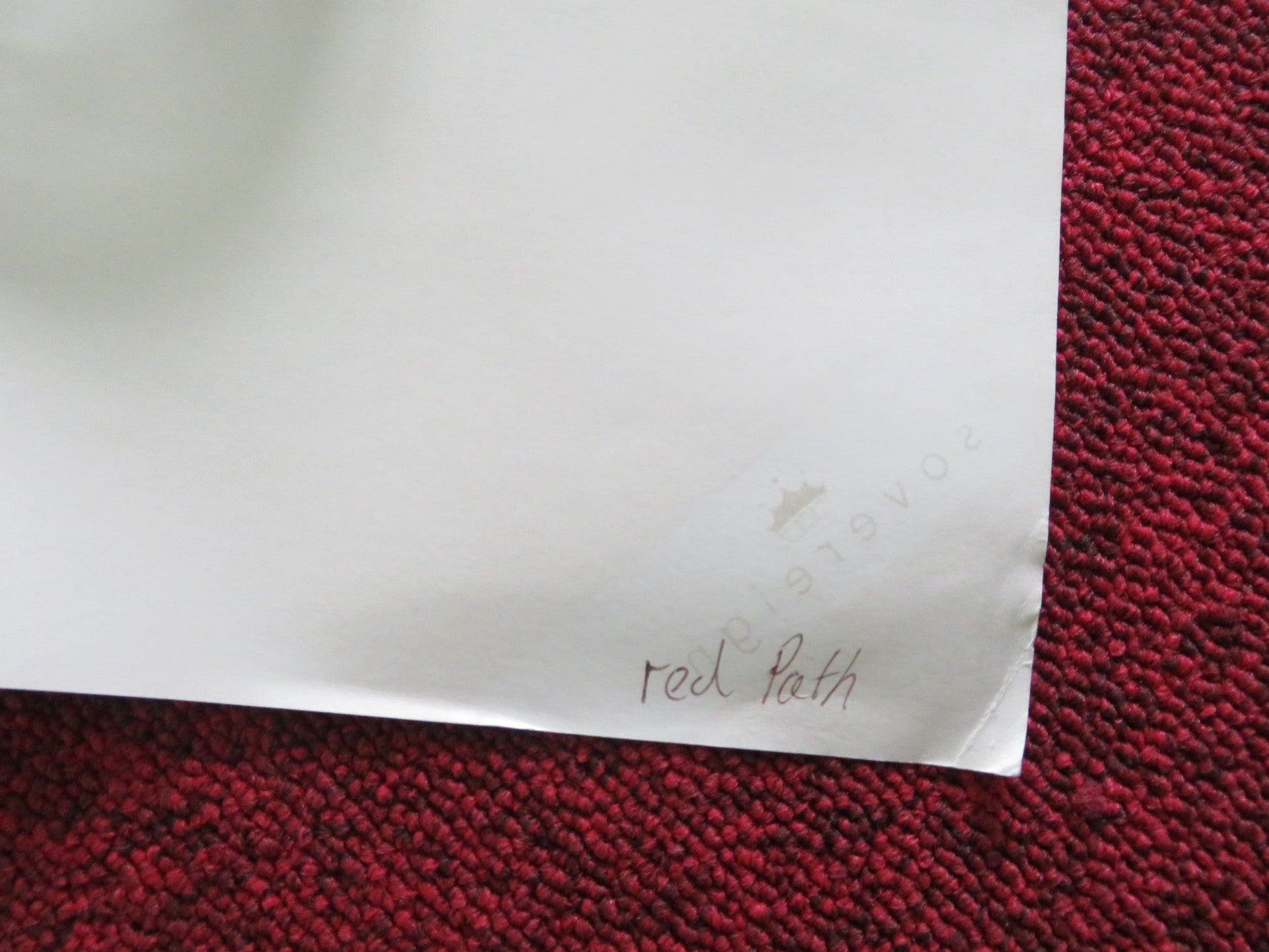 Red Path UK QUAD ROLLED POSTER ALI HELALI YASSINE SAMOUNI 2024 Movie posters