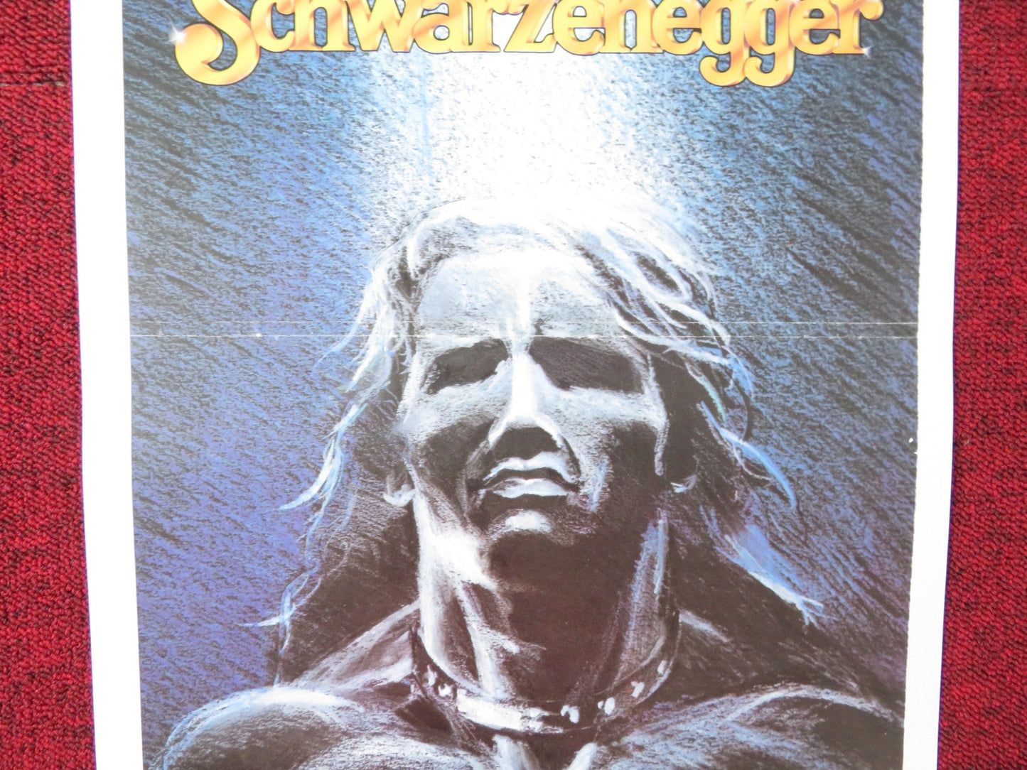 RED SONJA ITALIAN LOCANDINA POSTER ARNOLD SCHWARZENEGGER BRIGITTE NIELSEN 1985 Rendezvous Cinema Movie posters