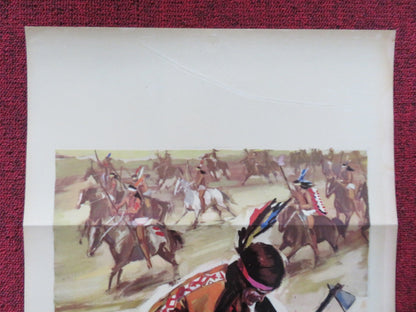 RED TOMAHAWK ITALIAN LOCANDINA POSTER HOWARD KEEL JOHN CAULFIELD 1967 Rendezvous Cinema Movie posters