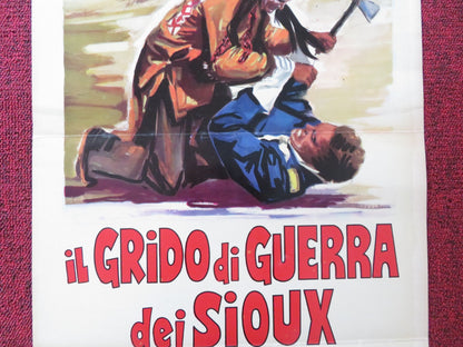 RED TOMAHAWK ITALIAN LOCANDINA POSTER HOWARD KEEL JOHN CAULFIELD 1967 Rendezvous Cinema Movie posters