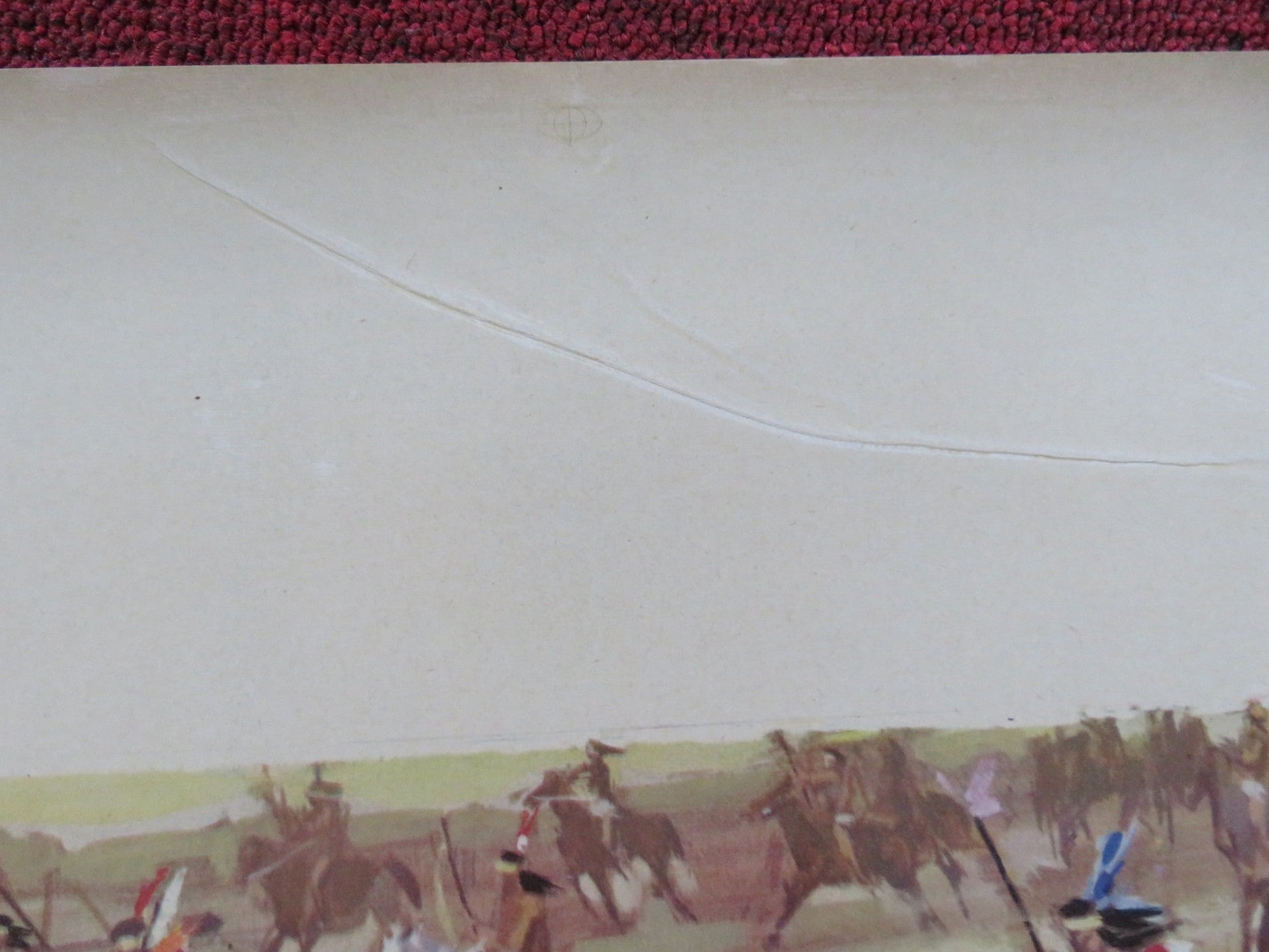 RED TOMAHAWK ITALIAN LOCANDINA POSTER HOWARD KEEL JOHN CAULFIELD 1967 Rendezvous Cinema Movie posters