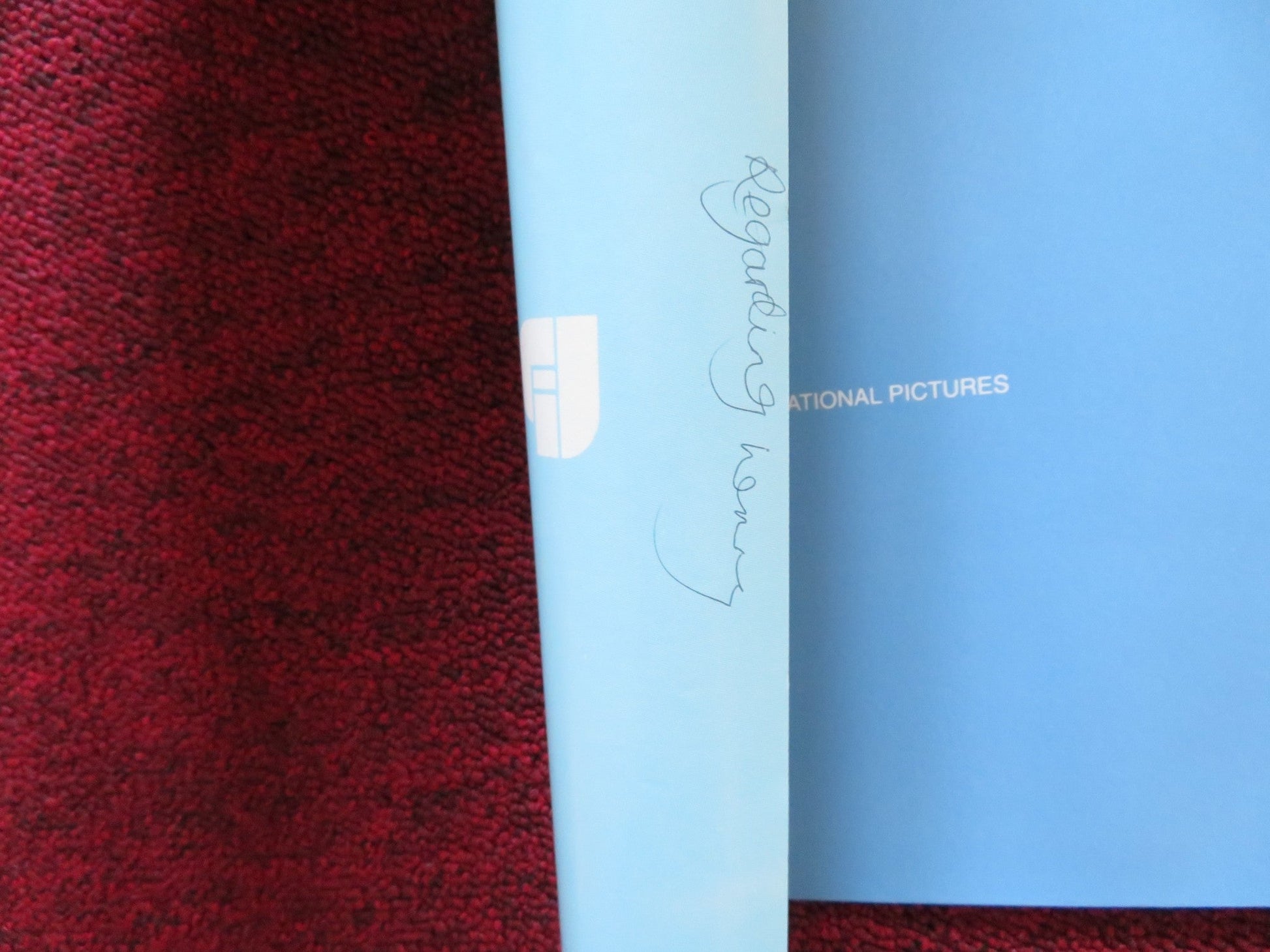 REGARDING HENRY UK QUAD ROLLED POSTER HARRISON FORD ANNETTE BENING 1991 Rendezvous Cinema Movie posters