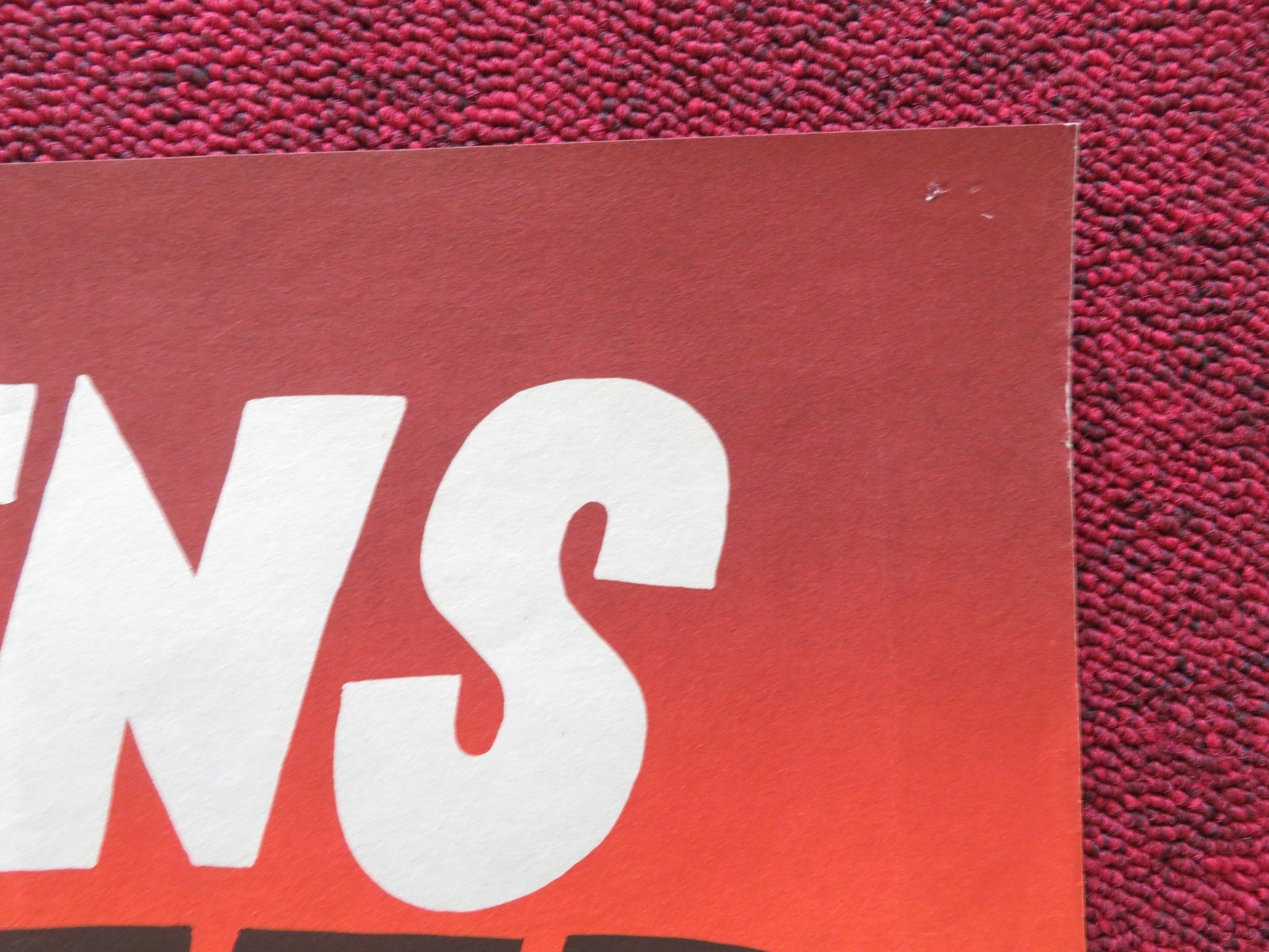 REGEMENTETS ROS DANISH POSTER ROLLED BIRGER MALMSTEN BENGT LOGARDT 1954 Rendezvous Cinema Movie posters