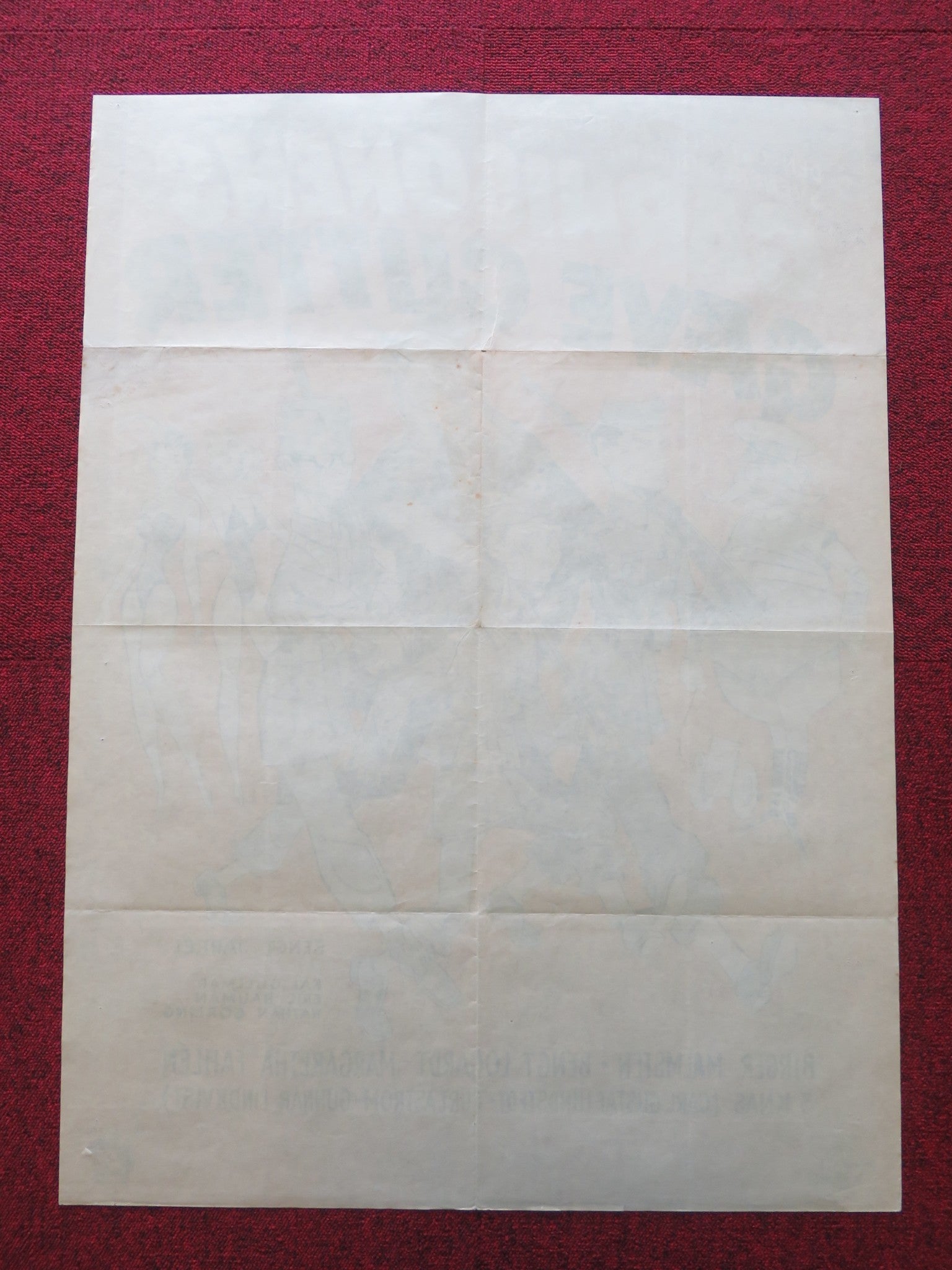 REGEMENTETS ROS DANISH POSTER ROLLED BIRGER MALMSTEN BENGT LOGARDT 1954 Rendezvous Cinema Movie posters