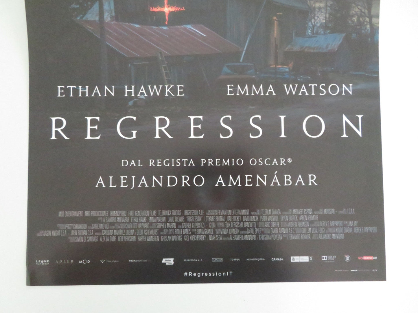 REGRESSION ITALIAN LOCANDINA POSTER ETHAN HAWKE EMMA WATSON 2015 Movie posters