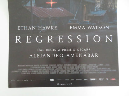 REGRESSION ITALIAN LOCANDINA POSTER ETHAN HAWKE EMMA WATSON 2015 Movie posters
