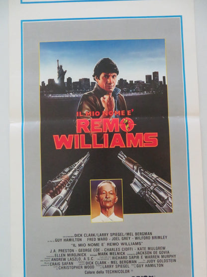 REMO: THE ADVENTURE BEGINS ITALIAN LOCANDINA POSTER FRED WARD JOEL GREY 1986 Movie posters