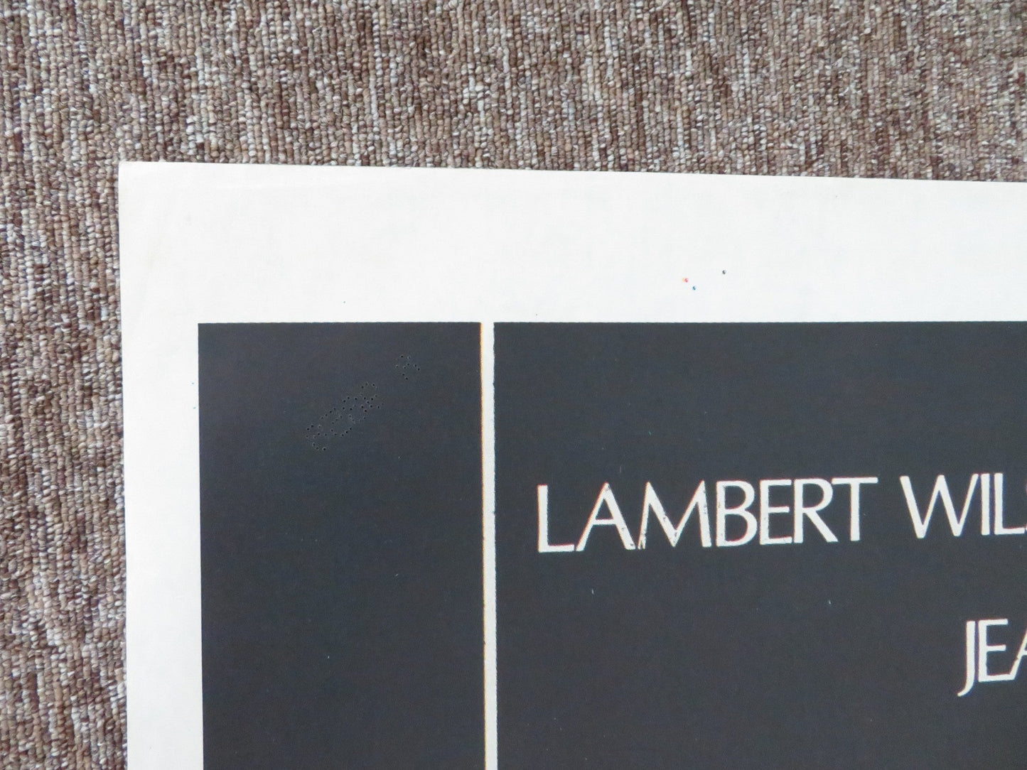 RENDEZ - VOUS ITALIAN 2 FOGLIO POSTER LAMBERT WILSON JULIETTE BINOCHE 1985 Rendezvous Cinema Movie posters