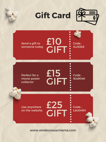 RENDEZVOUS CINEMA GIFT CARD Rendezvous Cinema Movie posters