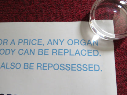 REPO MEN UK QUAD ROLLED POSTER JUDE LAW FOREST WHITAKER 2010 Rendezvous Cinema Movie posters