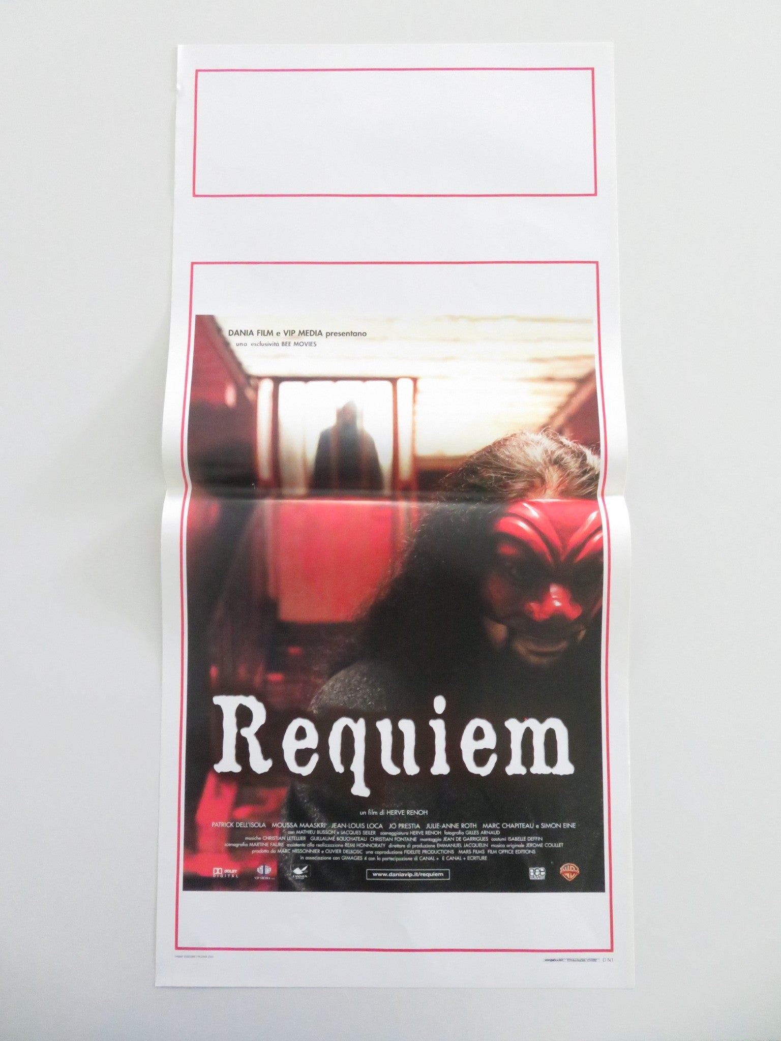 Requiem Italian Locandina Poster Patrick Dell'Isola Moussa Maaskri 2001 Movie posters