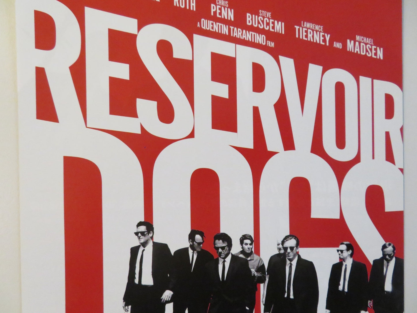 RESERVOIR DOGS JAPANESE CHIRASHI (B5) POSTER HARVEY KEITEL TIM ROTH BUSCEMI 2023 Rendezvous Cinema Movie posters